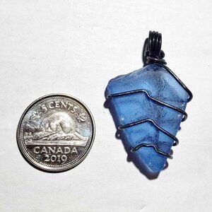 Imitation Sea Glass Pendant